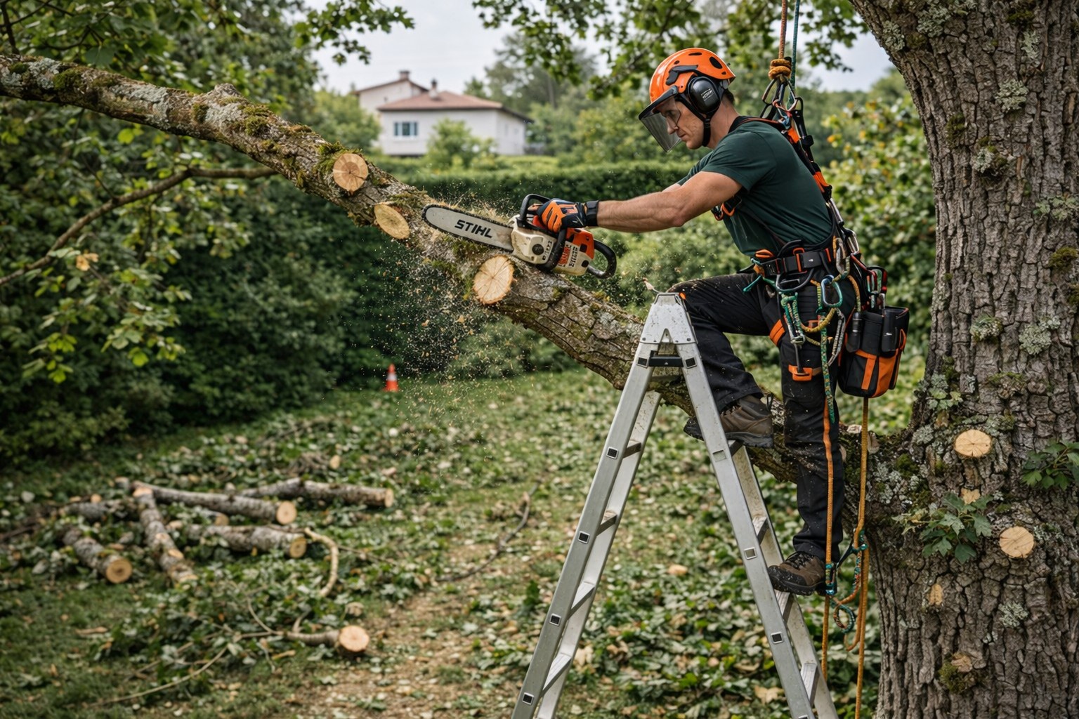 Élagage d’arbre professionnel à Lyon
